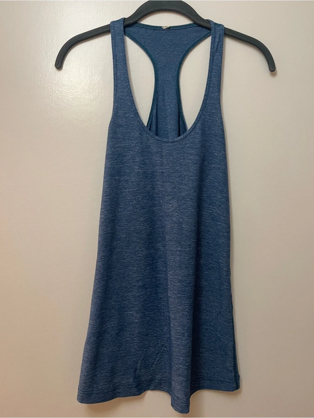 Lululemon Heather Blue Racerback Tank Top